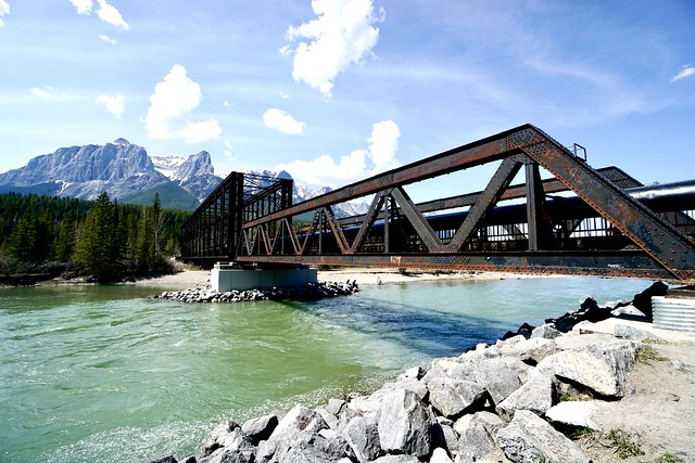 Bow River Bridge in Canmore
