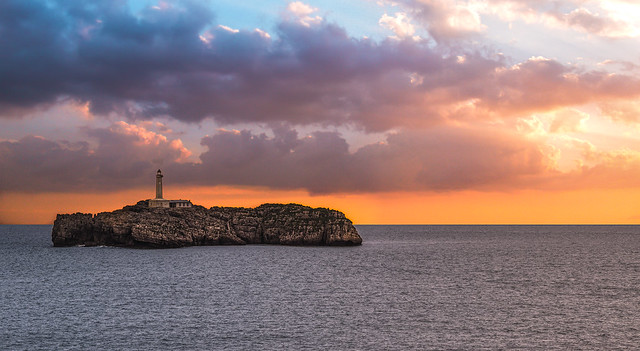 Mouro Lighthouse (Santander, Spain)