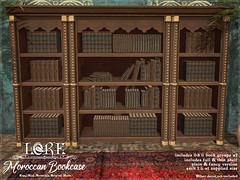 LORE Moroccan Bookcase Brown