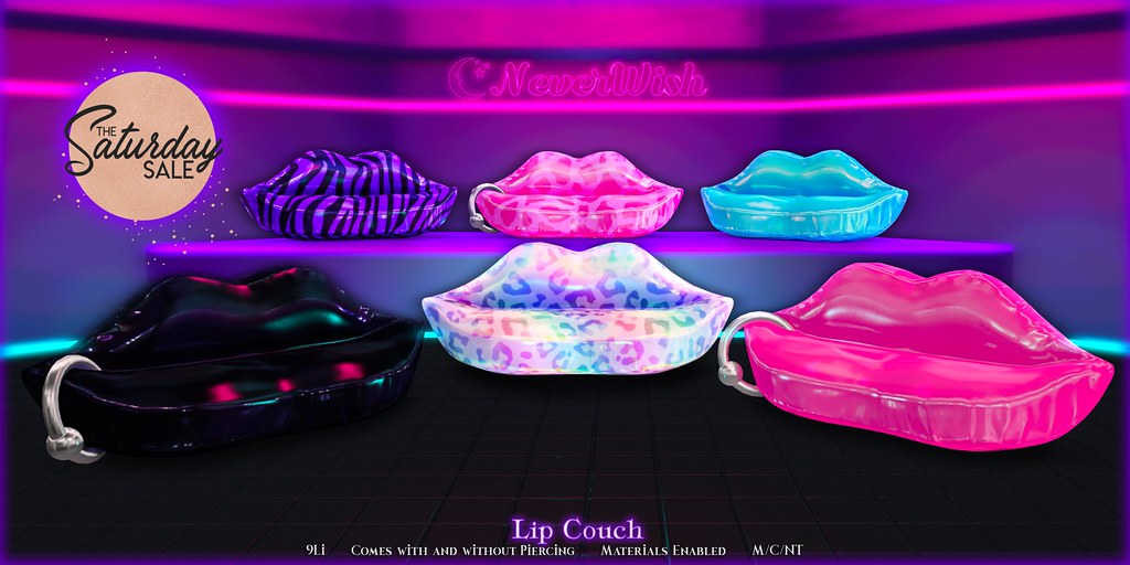 *NeverWish* Lip Couch