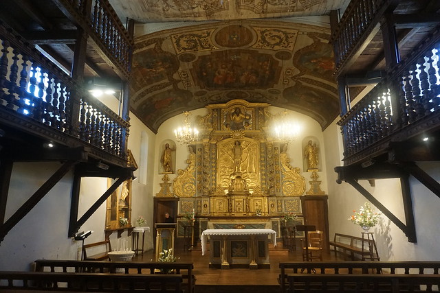 Eglise Notre-Dame, Halsou : Vue intérieure