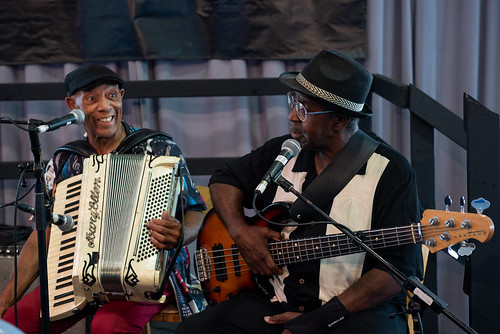 Lafayette LA Legends interview during Jazz Fest 2023 day 5 on May 5, 2023. photo by Ryan Hodgson-Rigsbee