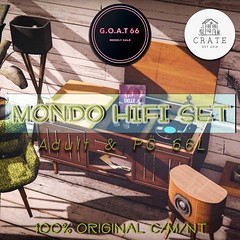 crate Mondo HiFi Set for G.O.A.T 66!