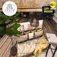 crate Dandelion Bed for The Happy Weekend Sale!