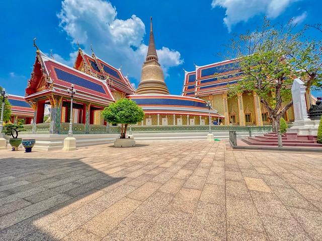 Wat Ratchabophit Sathitmahasimaram Ratchaworawihan in Bangkok, Thailand