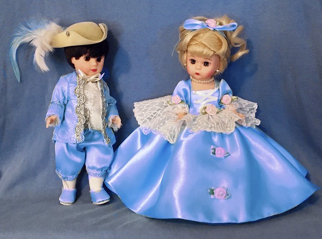 Prince and Princess in Blue