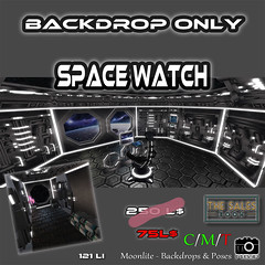 Space Watch Backdrop Only - The Sales Room