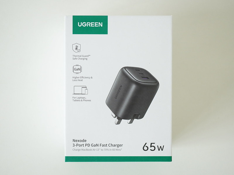 Ugreen Nexode 65W Charger - Box Front