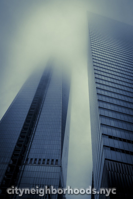 Freedom Tower In The Mists