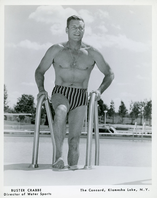 Hollywood Production, Buster Crabbe Director of Water Sport…