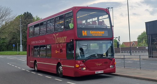Yn57 Rka Go North East Scania N270UD OmniDekka Voyager YN57 FYF 617… | Flickr