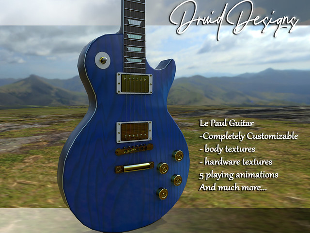 Druid Designs - Le Paul Guitar