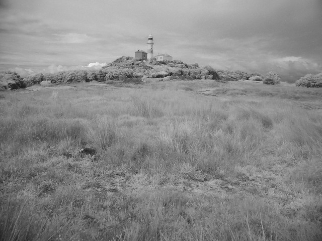 A Light on a Hill (Infrared)