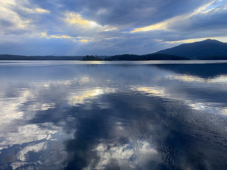 Wallaga Lake, NSW Sunset blue