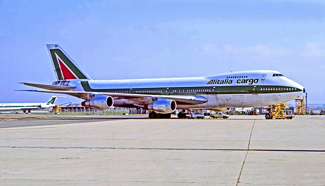 I-DEMC   Boeing 747-243B(F) [22506] (Alitalia Cargo) Rome-Fiumicino~I 11/09/1999