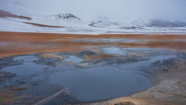 Out of the world landscape - Námafjall Geothermal Area, Iceland