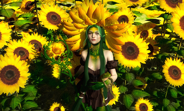 “Be a Sunflower in a field of roses.”