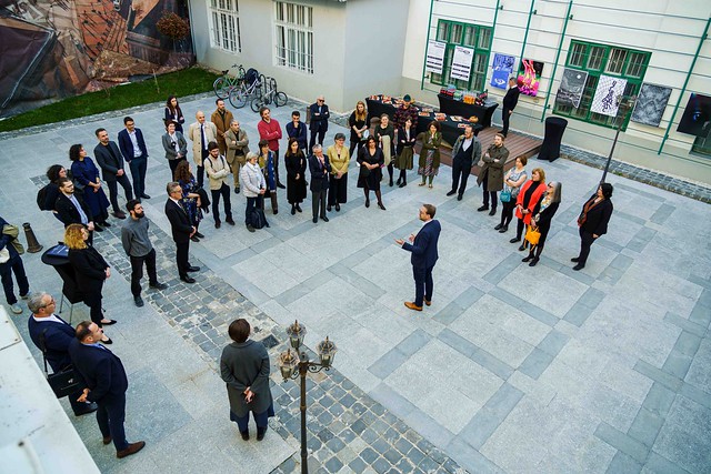Reception hosted by the Mayor of Timișoara, Dominic Fritz
