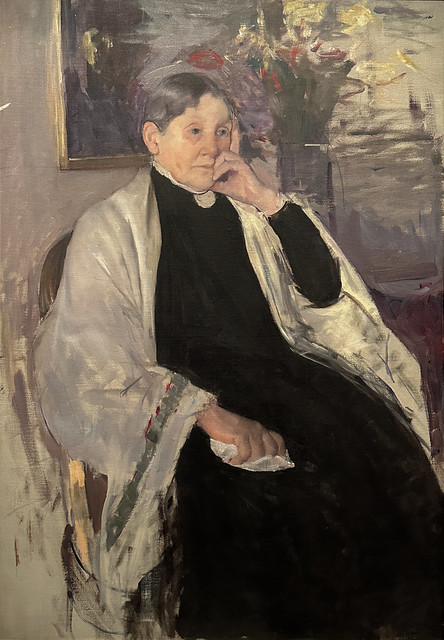 1885 (ca.), Mary Cassatt, Mrs. Robert S. Cassatt, the Artist's Mother -- de Young Museum (San Francisco)