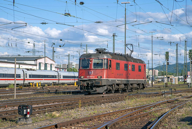 SBB Re 6/6 11617 Basel Badischer Bahnhof