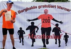 200. Marathonlauf von Werner Kerkenbusch