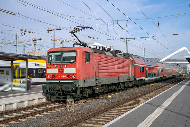DB Regio 143 348 Heilbronn