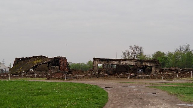Remains of the crematorium 