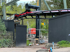 Photo 16 of 22 in the Alton Towers Resort Nemesis progress (Festival of Thrills - The Smiler Takeover) (7th May 2023) gallery