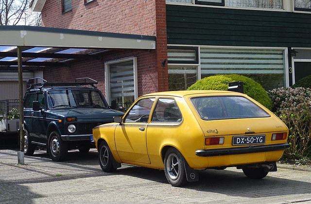 1979 Opel Kadett City J & Lada 4x4