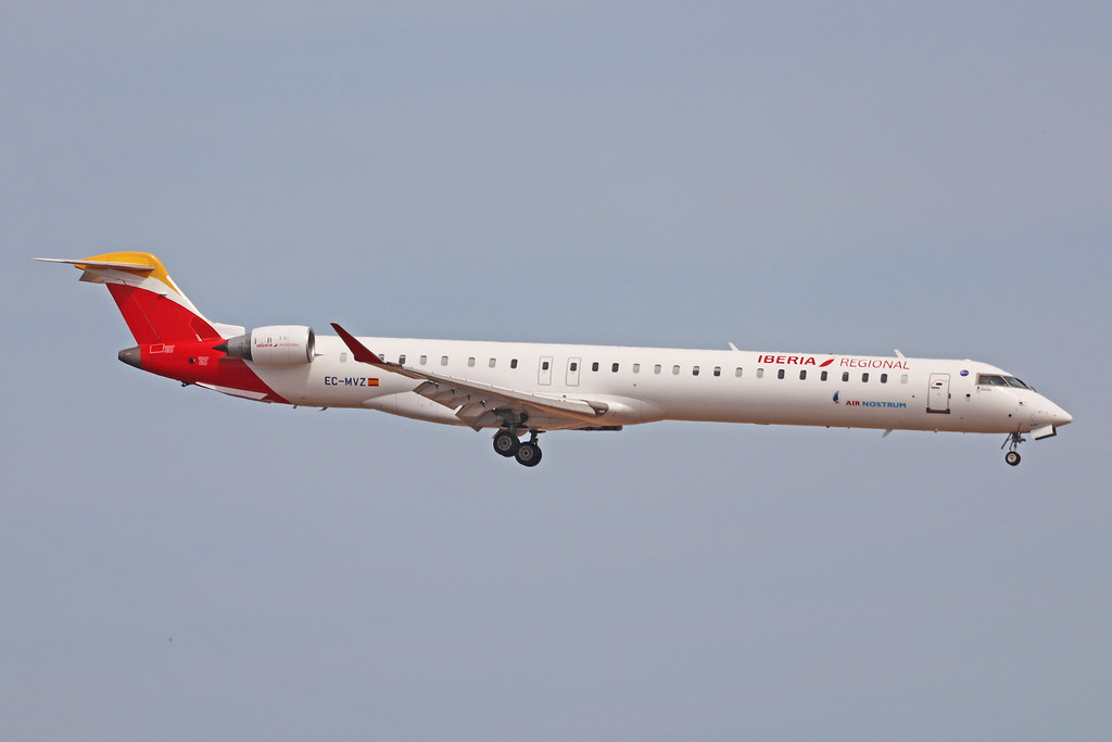 EC-MVZ Canadair CRJ.1000 Iberia Regional (Air Nostrum) PMI 06MAY23