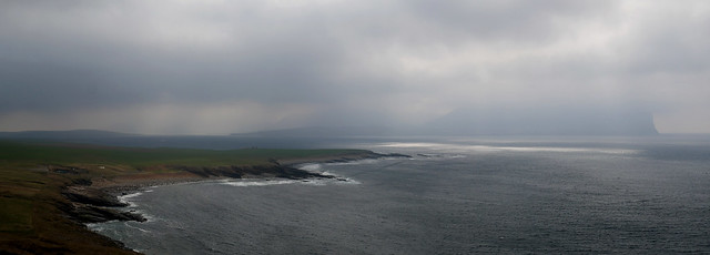 Looking towards the island of Hoy from Black Craig Hill, Mainland Orkney