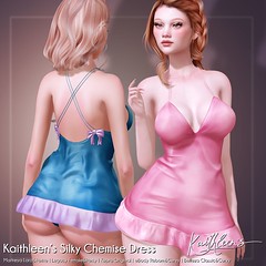 Kaithleen's Silky Chemise Dress @ C88 + GIVEAWAY