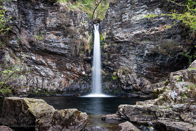 JP - Rosie's Waterfall , Galloway Forest Park , Scotland _