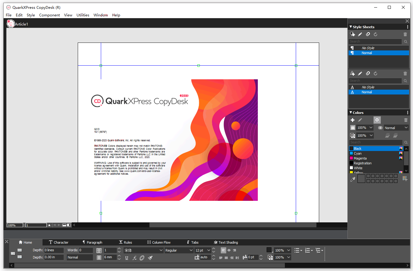 Working with QuarkXPress CopyDesk 2023 v19.1.0 full