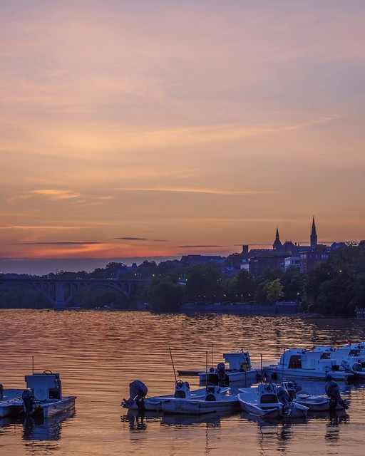 Sunset Over The Potomac 2-