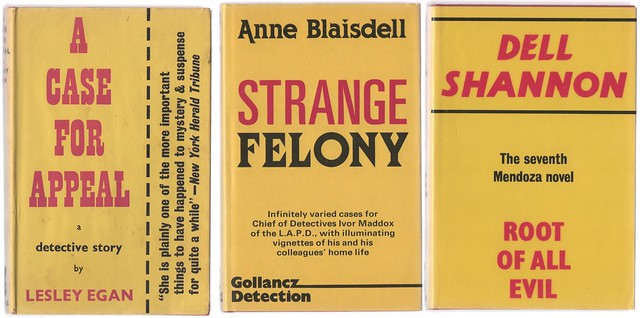 Three Detective Fiction Novels by Elizabeth Linington