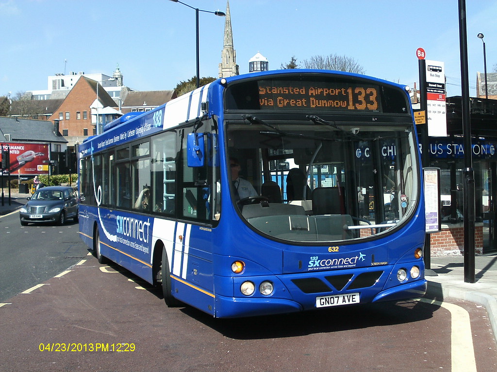 Arriva Colchester Volvo B7RLE  632 GN07AVE