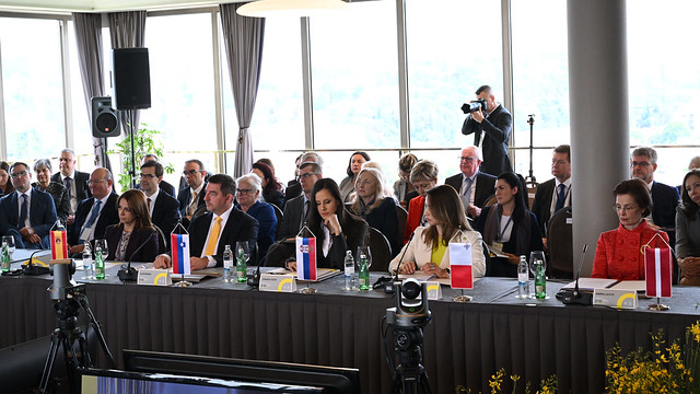 10.05.2023. Andra Levite piedalās Eiropas līderu dzīvesbiedru samitā Zagrebā, kas veltīts bērnu un jauniešu liekā svara un aptaukošanās gadījumu ierobežošanai
