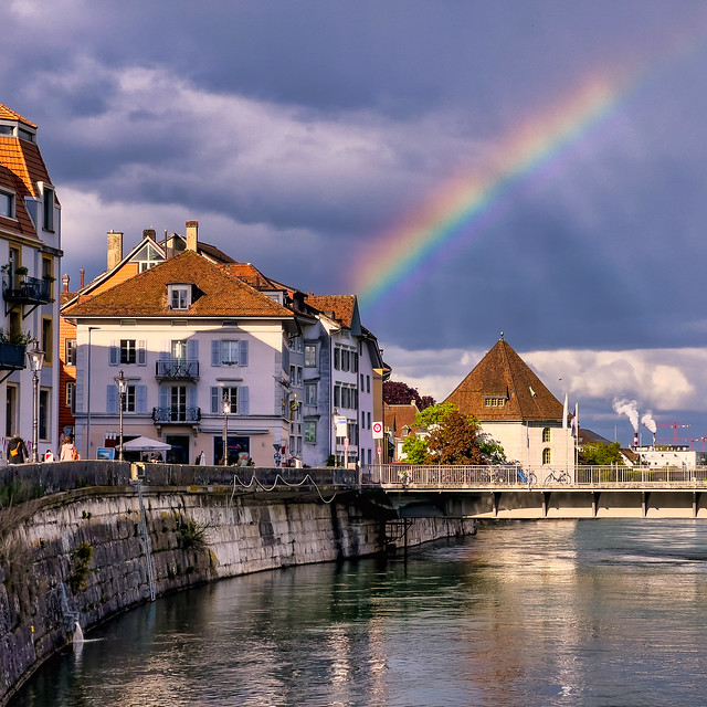 Rainbow over Solothurn