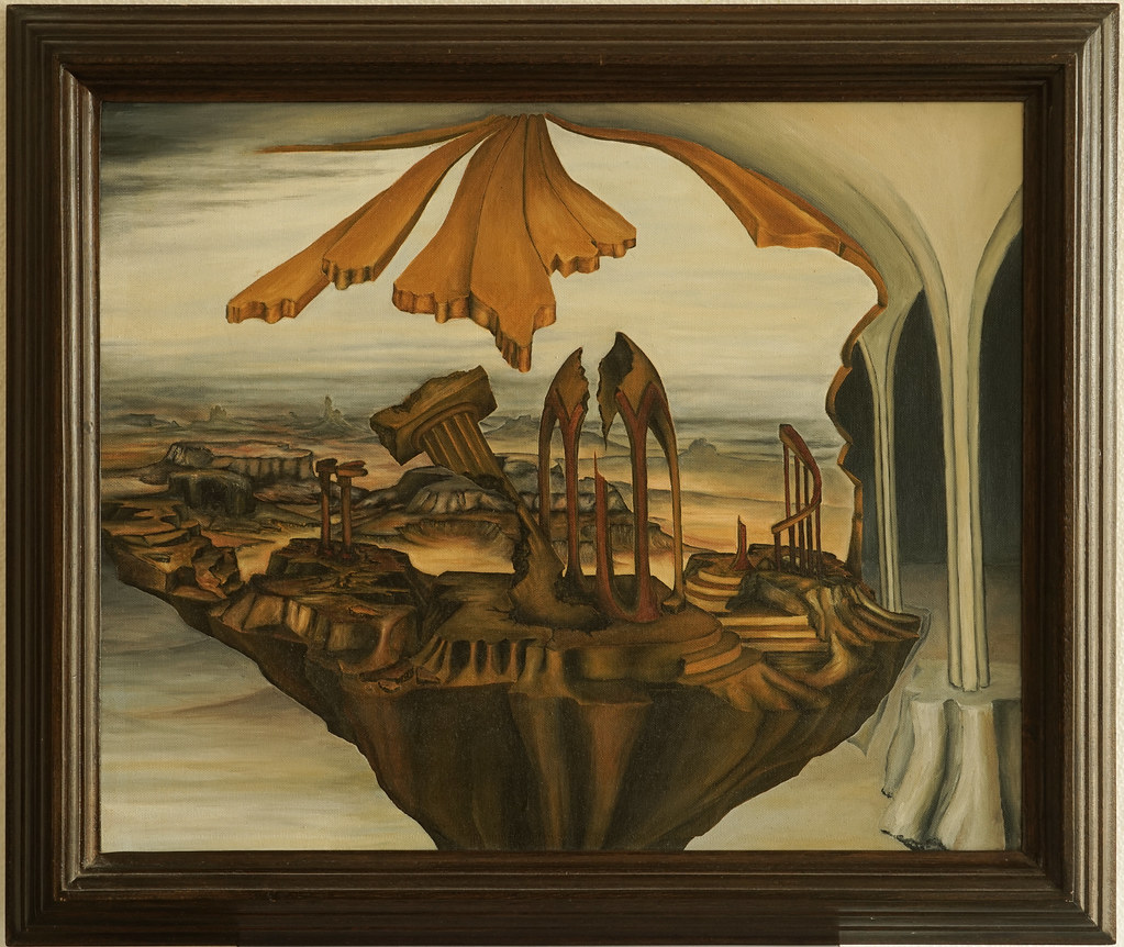 My first oil painting (at the age of sixteen) | In the schoo… | Flickr
