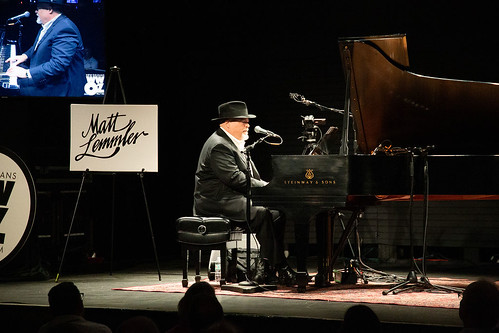 Matt Lemmler at WWOZ Piano Night - May 1, 2023. Photo by Sarah Kehoe.