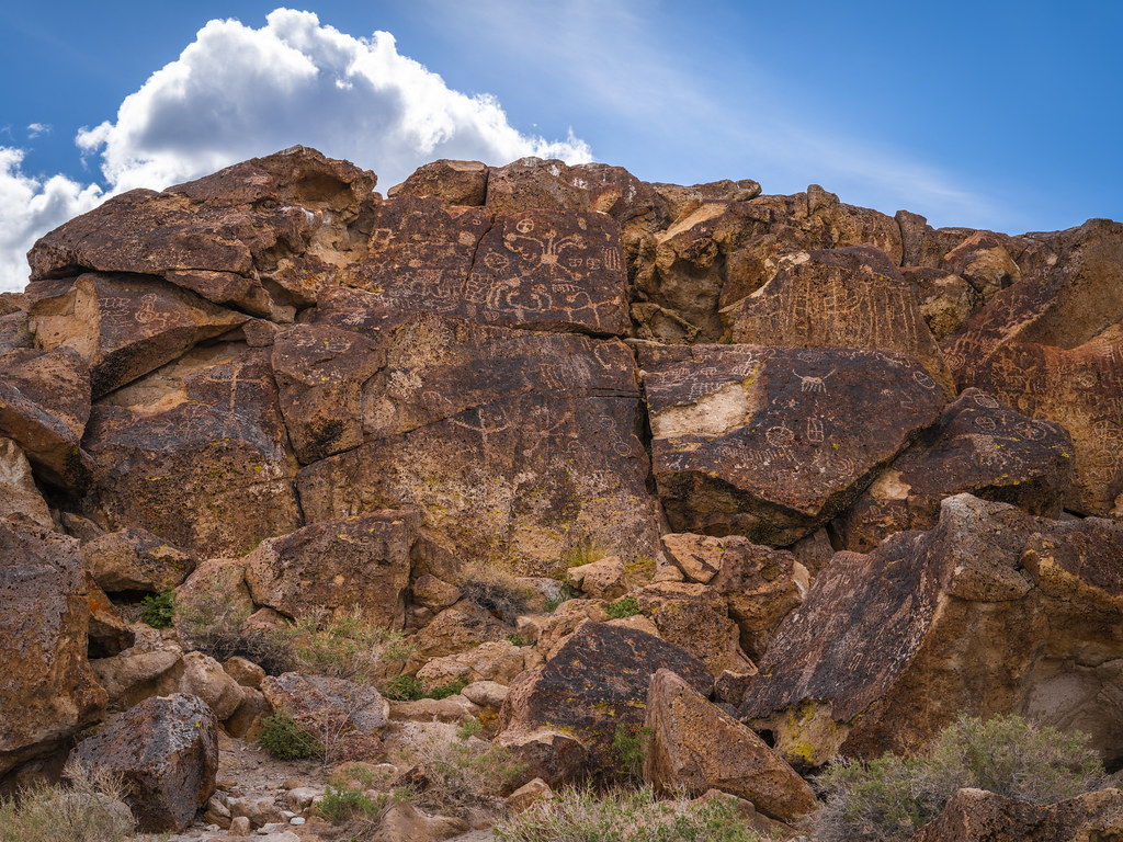 Ancient Petroglyphs Volcanic Tablelands Bishop California … | Flickr