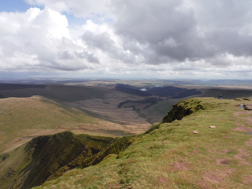 The View Southeast from PyF SWC 285 - Fan Dance (Brecon Beacons Endurance Walk)
