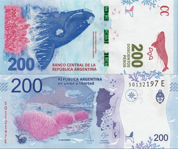 Argentina - 200 Pesos-2016