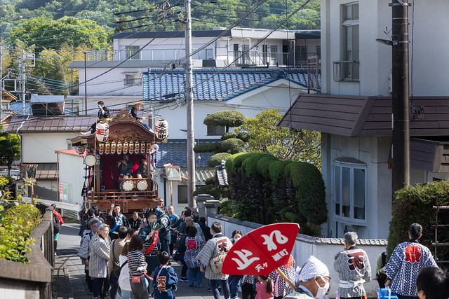 Pulling  Float (Ome Shrine Festival)