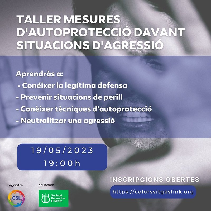 Taller de medidas de autoprotección ante situaciones de agresión. Día Internacional contra la LGTBIfòbia