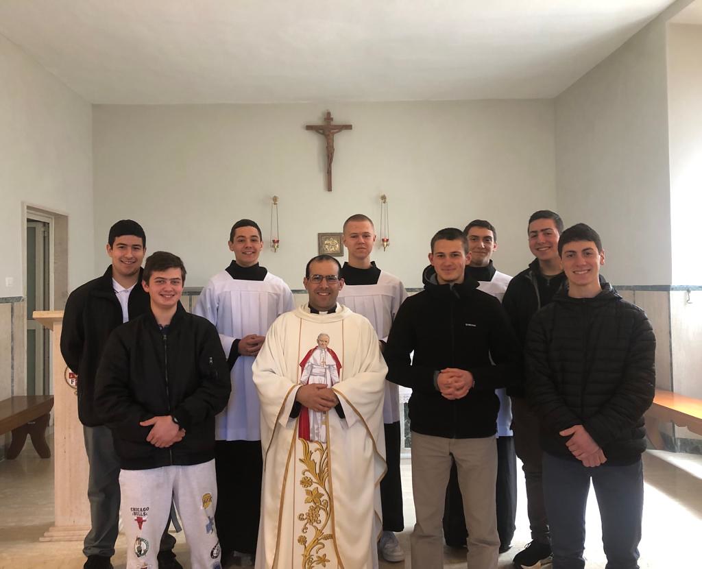 Italia - Ejercicios Espirituales en el Seminario Menor