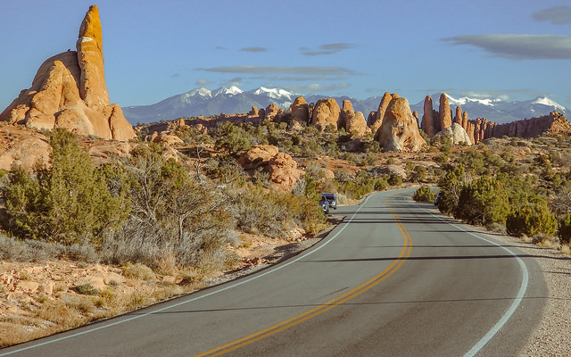 Arches Scenic Drive | Arches National Park, Utah, USA