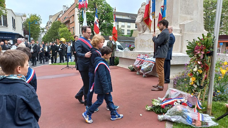 8 mai 2023 - Célébration du 8 mai (fête de la Victoire) à Montrouge