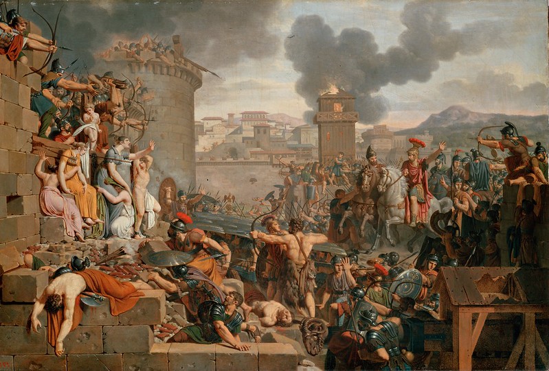 Armand-Charles Caraffe (1762-1822) - Metellus Raising the Siege